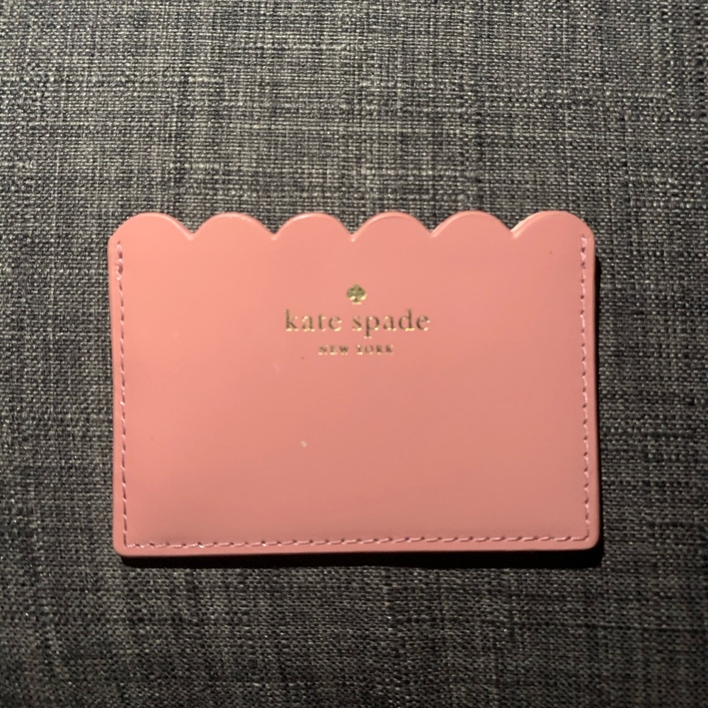 Kate spade 2 tone card holder